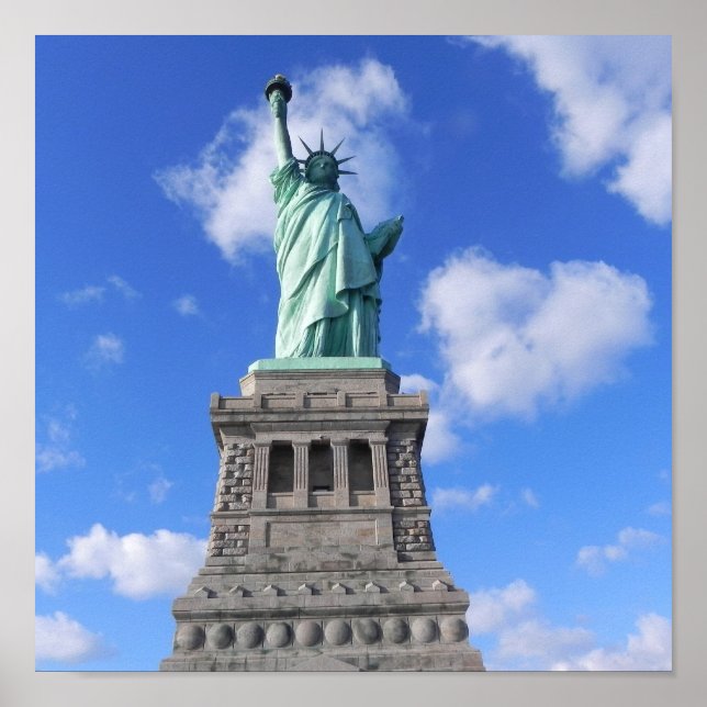 Póster Estatua de la Libertad (Frente)