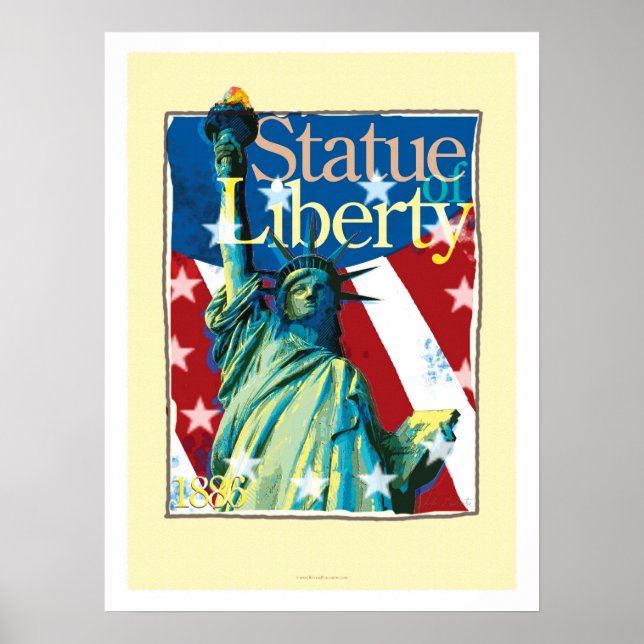 Póster Estatua De La Libertad (Frente)
