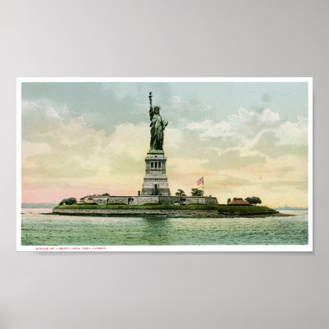 Póster Estatua de la Libertad (Frente)