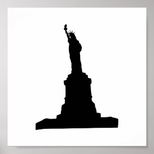 Póster Estatua de la Libertad