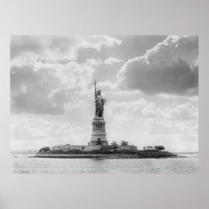 Póster Estatua de la Libertad