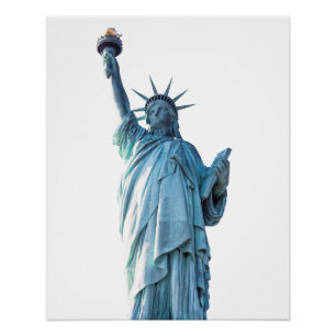 Póster Estatua de la Libertad Ciudad de Nueva York