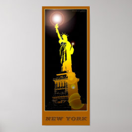 Póster Estatua de la Libertad de Nueva York - 02 - Afiche