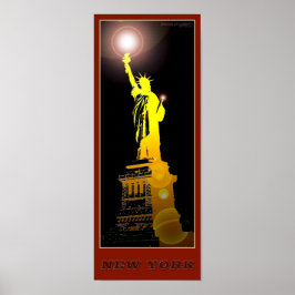 Póster Estatua de la Libertad de Nueva York - 03 - Afiche