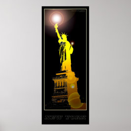 Póster Estatua de la Libertad de Nueva York - 04 - Afiche