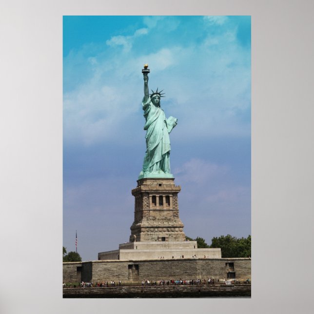 Póster Estatua de la Libertad - Nueva York (Frente)