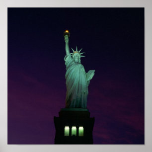 Póster Estatua de la Libertad, Nueva York, Estados Unidos