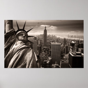 Póster Estatua de la Libertad, Nueva York, poster