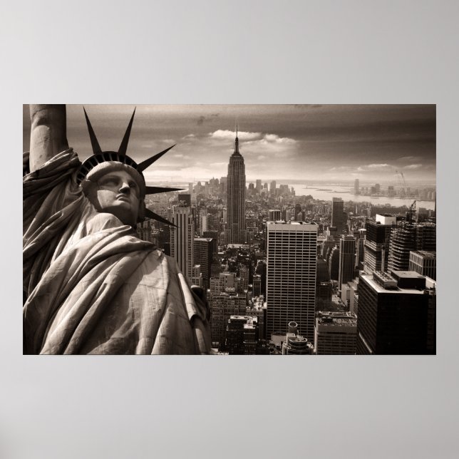 Póster Estatua de la Libertad, Nueva York, poster (Frente)