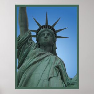 Póster Estatua de la Libertad Poster de Nueva York