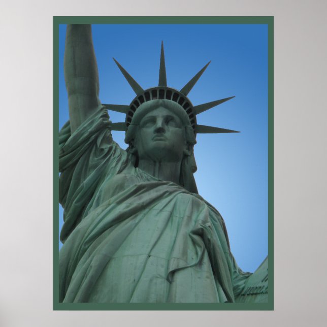 Póster Estatua de la Libertad Poster de Nueva York (Frente)