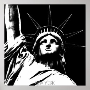 Póster Estatua de la Libertad Poster de Nueva York