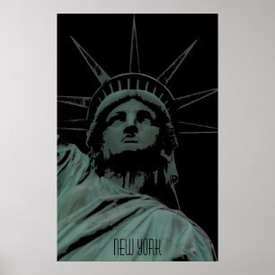 Póster Estatua de la Libertad Poster de Nueva York