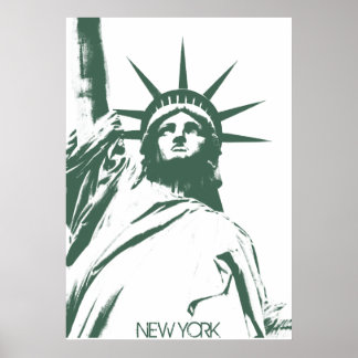 Póster Estatua de la Libertad Poster de Nueva York