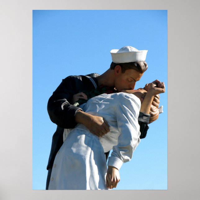 Póster Estatua de la "rendición incondicional" - Sarasota (Frente)