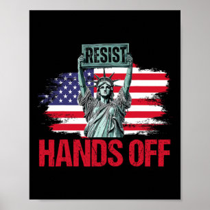 Póster Estatua De La Resistencia A La Libertad De Manos F