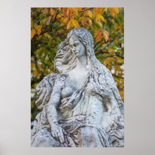 Póster Estatua De La Sirenita De Loreley