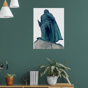 Póster Estatua de Leif Erikson Reykjavík