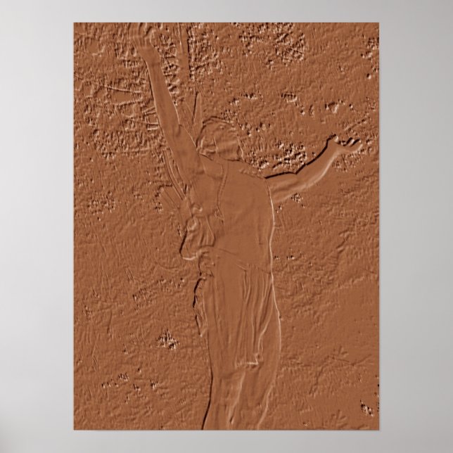 Póster Estatua de Mohawk Trail (Frente)