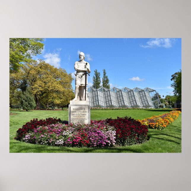 Póster Estatua de Sir William Wallace (Frente)