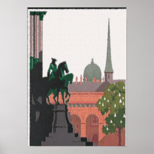 Póster Estatua de Viena