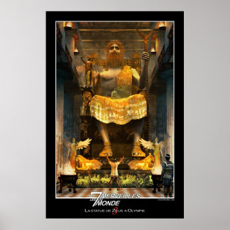 Póster Estatua De Zeus En Olympia