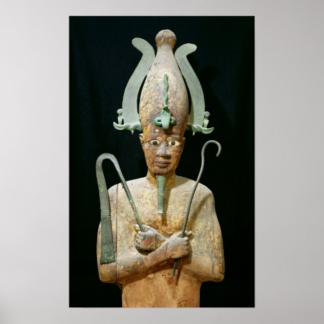 Póster Estatua del culto de Osiris (Frente)