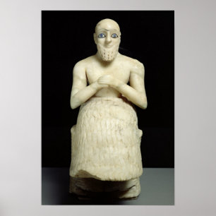 Póster Estatua del oficial Ebih-Il