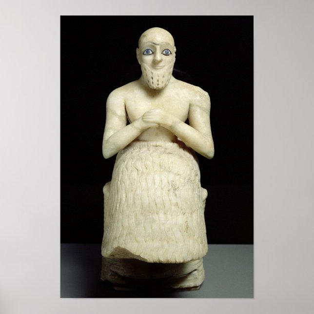 Póster Estatua del oficial Ebih-Il (Frente)