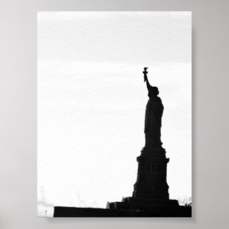 Póster Estatua del Poster de la Libertad