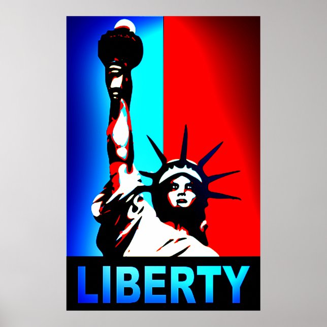 Póster Estatua del Poster de la Libertad (Frente)