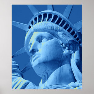 Póster Estatua del Poster de la Libertad de los primeros