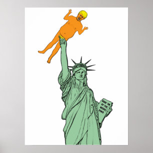 Póster Estatua del Poster Liber-FDT