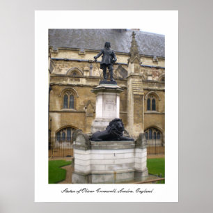 Póster Estatua del poster Oliver Cromwell