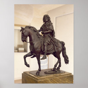 Póster Estatua ecuestre de Louis XIV