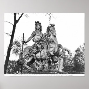Póster Estatua ecuestre de Luis XIV