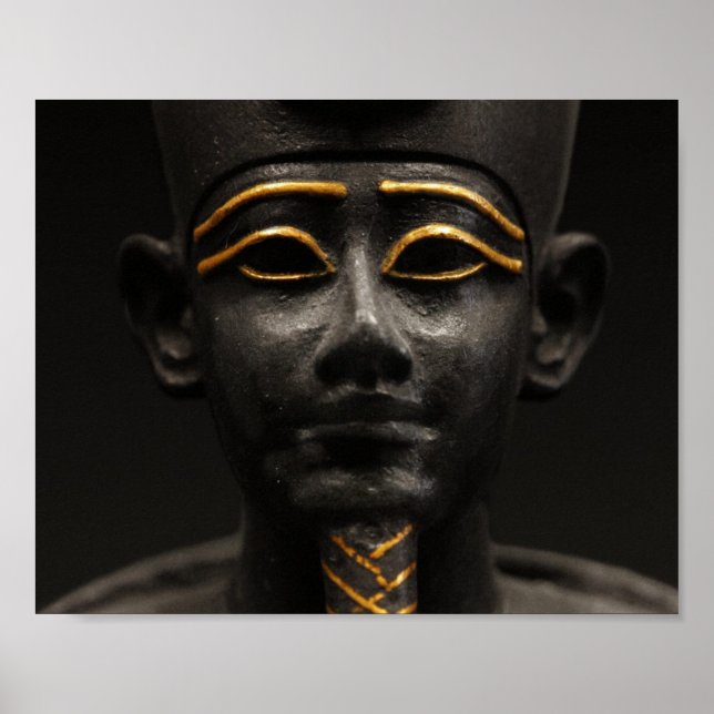 Póster Estatua egipcia de Osiris (Frente)