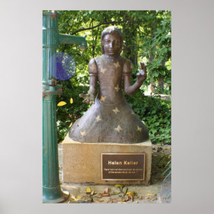 Póster Estatua Helen Keller