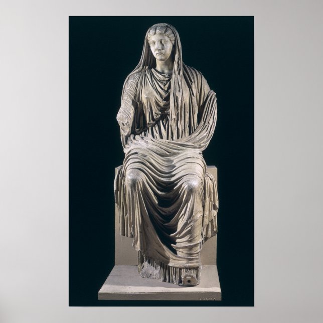 Póster Estatua póstuma de Livia de Velleia (Frente)