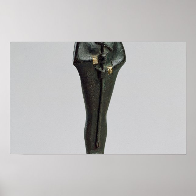 Póster Estatuilla del dios Ptah (Frente)