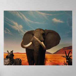 Póster Estatura majestuosa