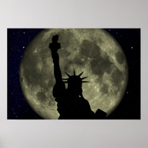 Póster Estatuto del Poster de la Libertad - Personalizabl