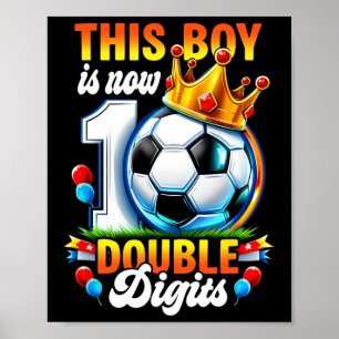 Póster Este chico ahora tiene 10 años, cumple doble dígit