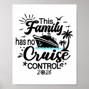 Póster Este crucero familiar no tiene control 2026 1