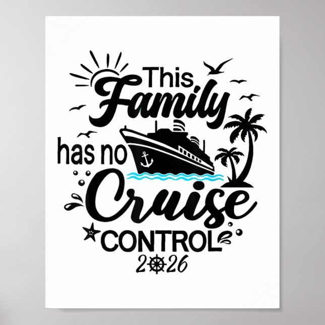 Póster Este crucero familiar no tiene control 2026 1 (Frente)