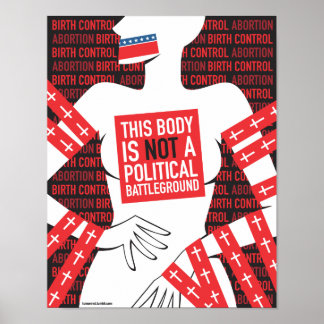 Póster Este cuerpo es mío