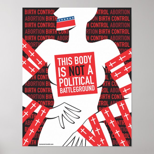 Póster Este cuerpo es mío (Frente)