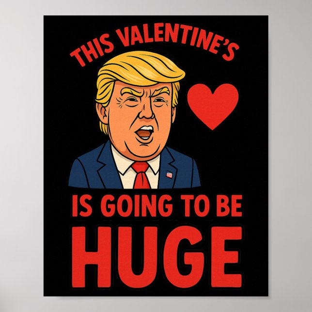 Póster Este Día de San Valentín Va a Ser Enorme Divertido (Frente)