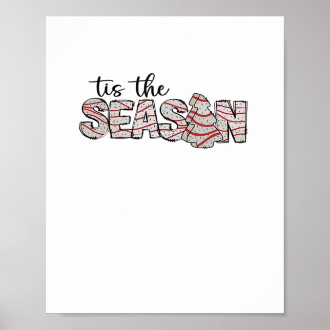 Póster Este es el árbol de Navidad de temporada (Frente)