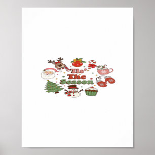 Póster Este Es El Bloque Acrílico De Los Navidades De Tem